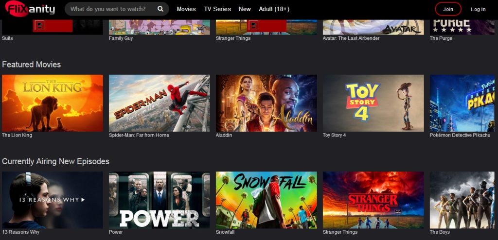 FliXanity – Watch Movies, TV Shows Streaming Online